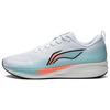 Li Ning Red Rabbit 6 Non-Slip Wear-Resistant Breathable Low-Top Running Shoes Men Sneakers White Blue ARMT015-5