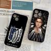 Attack On Titan Phone Case For IPhone 17 Pro Max 16 15 14 Pro Max 13 11 X Xs Xr 8 7Plus Silicone Cover