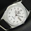 АВТОМАТИЧЕСКИЕ ВИНТАЖНЫЕ ВОССТАНОВЛЕННЫЕ SEIKO 5 6309A ЯПОНИЯ МУЖСКИЕ БЕЛЫЕ ЧАСЫ a441336-5