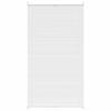 Store plissé - Maison Exclusive - 100 x 200 cm - Blanc - Montage sans perçage