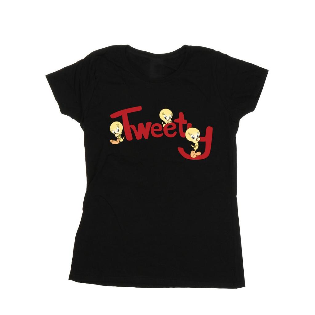 Looney Tunes Womens/Ladies Tweety Trio Cotton T-Shirt