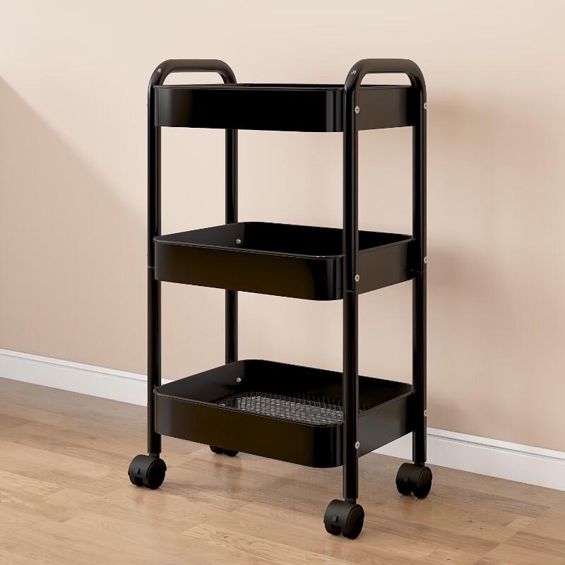 OIMG Multi-purpose Rolling Metal Storage Rack