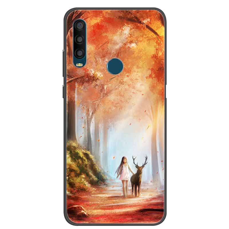 Для Alcatel 3L 2020 Чехлы с принтом кошки Мягкие силиконовые задние крышки для Alcatel3L 3 L 2020 5029Y 5029 5029D Fundas Capa Coque 6.22