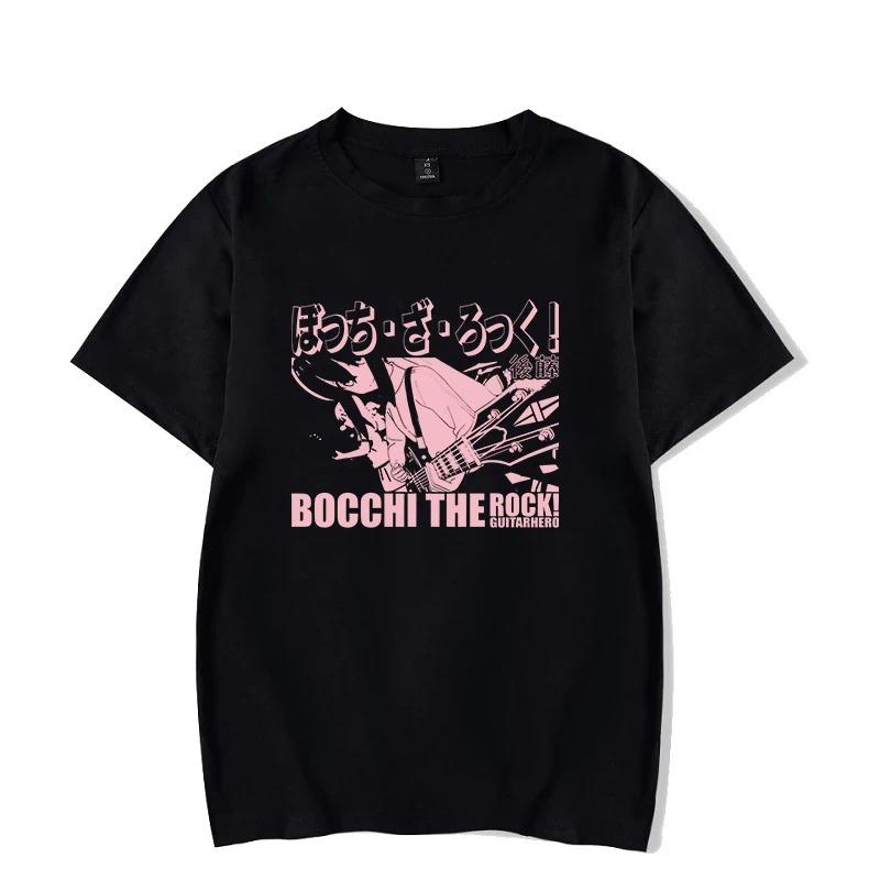 Классическая Специальная Выпуск Bocchi the Rock Готоу Хитори Манга Аниме Футболка Удобная Хип-Хоп Узор Короткий Рукав Футболка