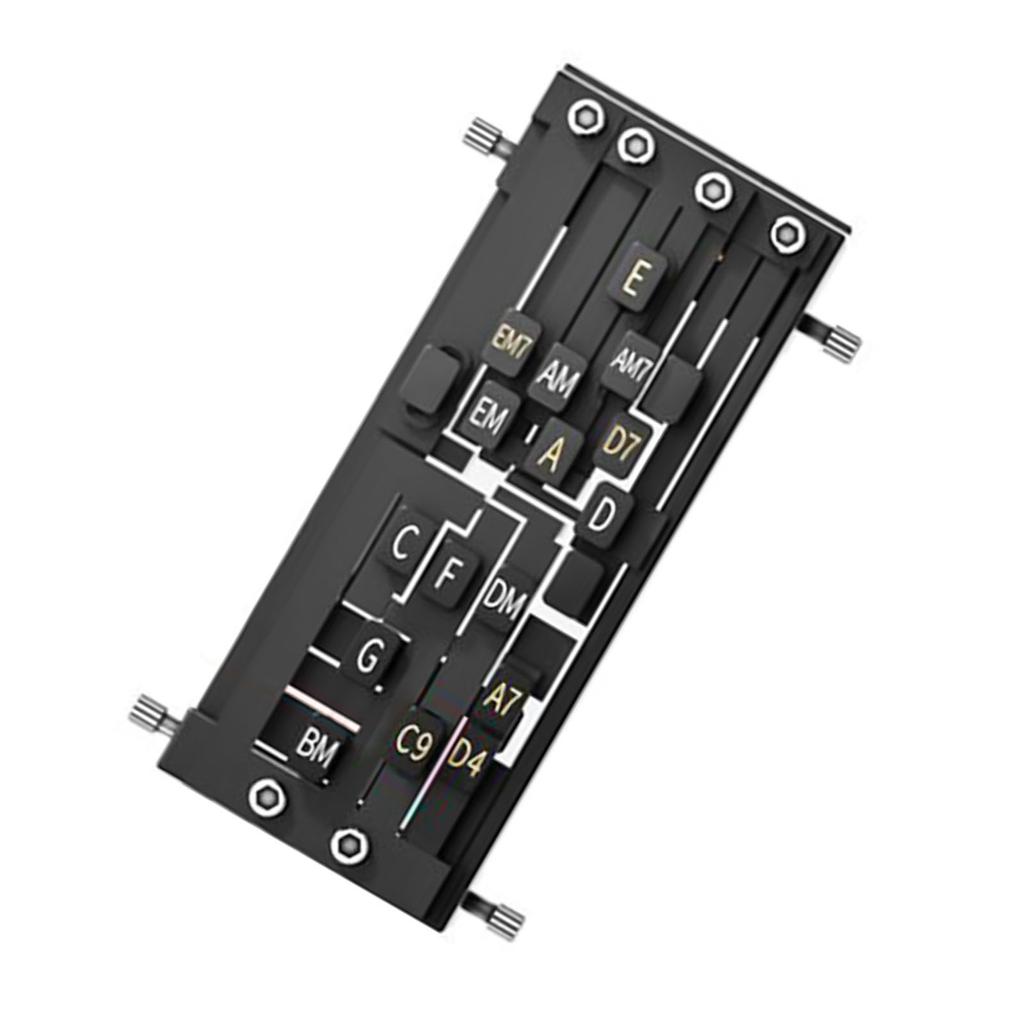 Система обучения аккордам для гитары, тренажер для аккордов для гитары, набор инструментов для игры на гитаре и пения, подходящий для легкого переключения аккордов