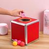 Ballot Box Lottery Aluminum Alloy Ticket Raffle with Slot Storage