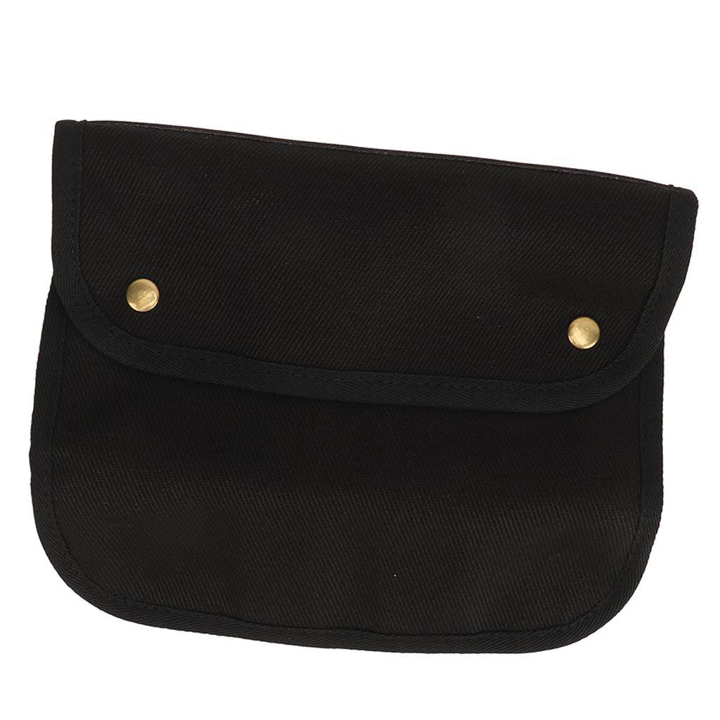 Сумка-подлокотник для стула, большой вместимости, водонепроницаемая, холщовая, подвесной органайзер для хранения для пляжного стула, для кемпинга на открытом воздухе, пикника, черный