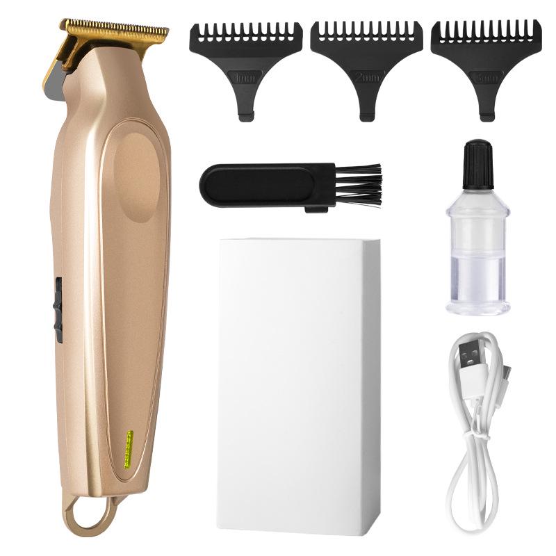 Профессиональная USB-перезаряжаемая электрическая машинка для стрижки волос Carving