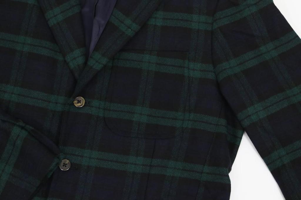 POLO Ralph Lauren Modern Fit Blackwatch Sport Обычный размер Номер товара NBG Мужское пальто/куртка/пиджак из полиэстера/шерсти, Длина, 48R, 01010078, [Б/У]