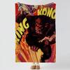 Фильм K-King Kong-g Бросок Толстое Уютное Фланелевое Одеяло, Многоцелевое Использование В Помещении На Улице Ежедневный Сон