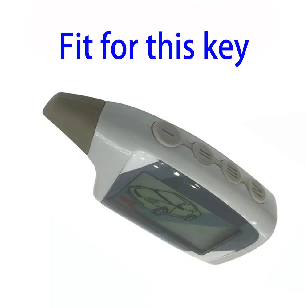 Чехол с дистанционным управлением из ТПУ с 4 кнопками для M5/6/9 Scher-khona Magicar 5 для двусторонней автомобильной сигнализации с ЖК-дисплеем 2015, чехол для ключей