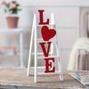 Valentine's Day Wooden Love Ladder Decoration, Home Decoration, Valentine's Gift