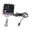 3600RPM High Speed 5V Computer Cooling Fan Adjustable Angle Design For PC Gaming Rigs Router Heat Dissipation