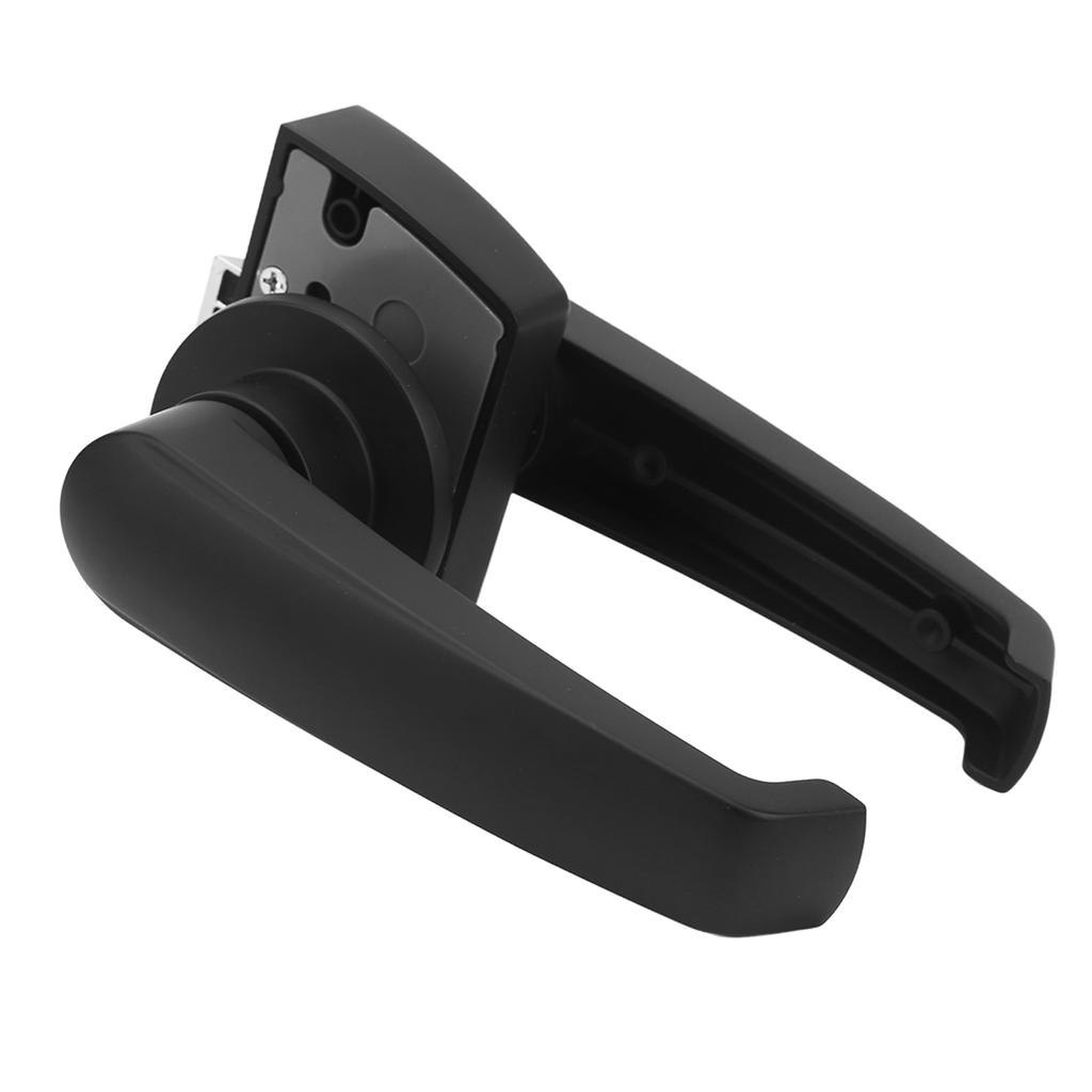Bathroom Restroom Privacy Lock Entry Lever Lock Aluminum Alloy Matte Black for RV Boat Ship
