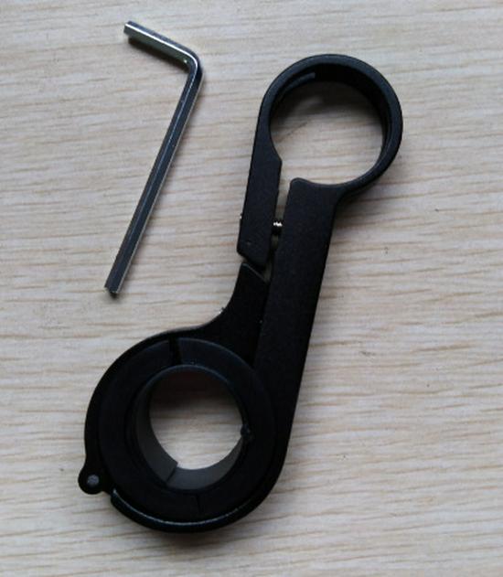 Многофункциональная алюминиевая стойка для велосипедного фонаря и счетчика