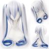 28 Colors Miku Cosplay Wig Long Heat Resistant Synthetic Hair Clip Ponytails Wigs + Wig Cap