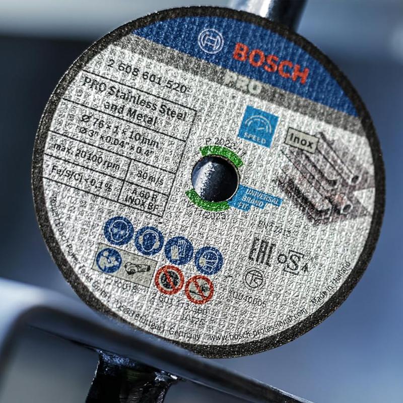 BOSCH Professional 2608601520 Дисковая пила PRO из нержавеющей стали и металлического сплава Режущий диск Аксессуар для угловой шлифовальной машины