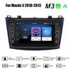 8 дюймов 2 Din Android автомобильный радио мультимедийный видеоплеер для Mazda 3 2010-2013 с кнопкой Carplay WiFi BT 2 + 32 ГБ