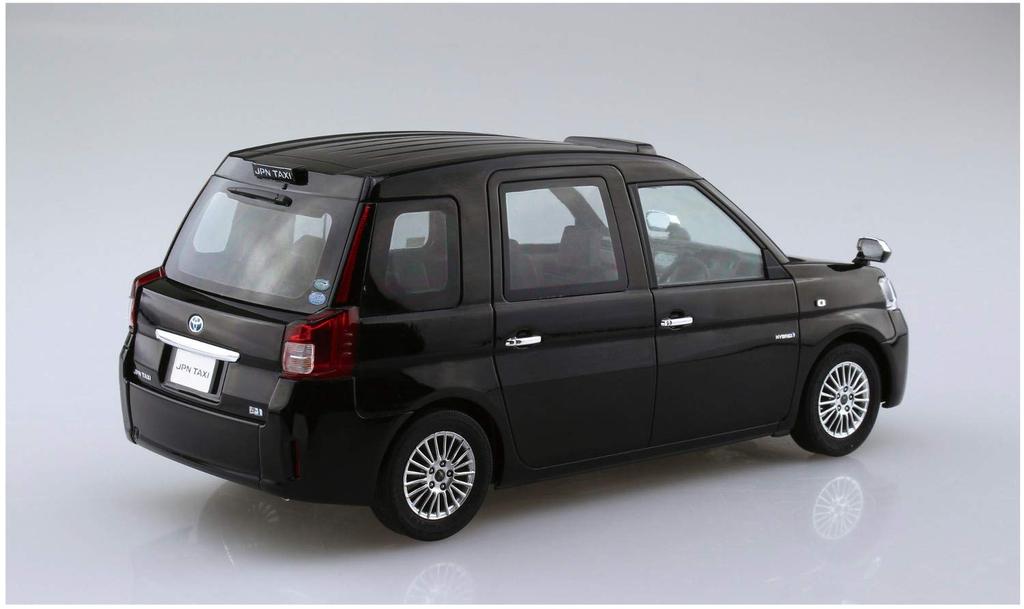 Aoshima Bunka Kyozai Серия Модельных Автомобилей SP Toyota NTP10 JPN Taxi 2017 Черный Пластиковый Модельный Набор ООО. 1/24