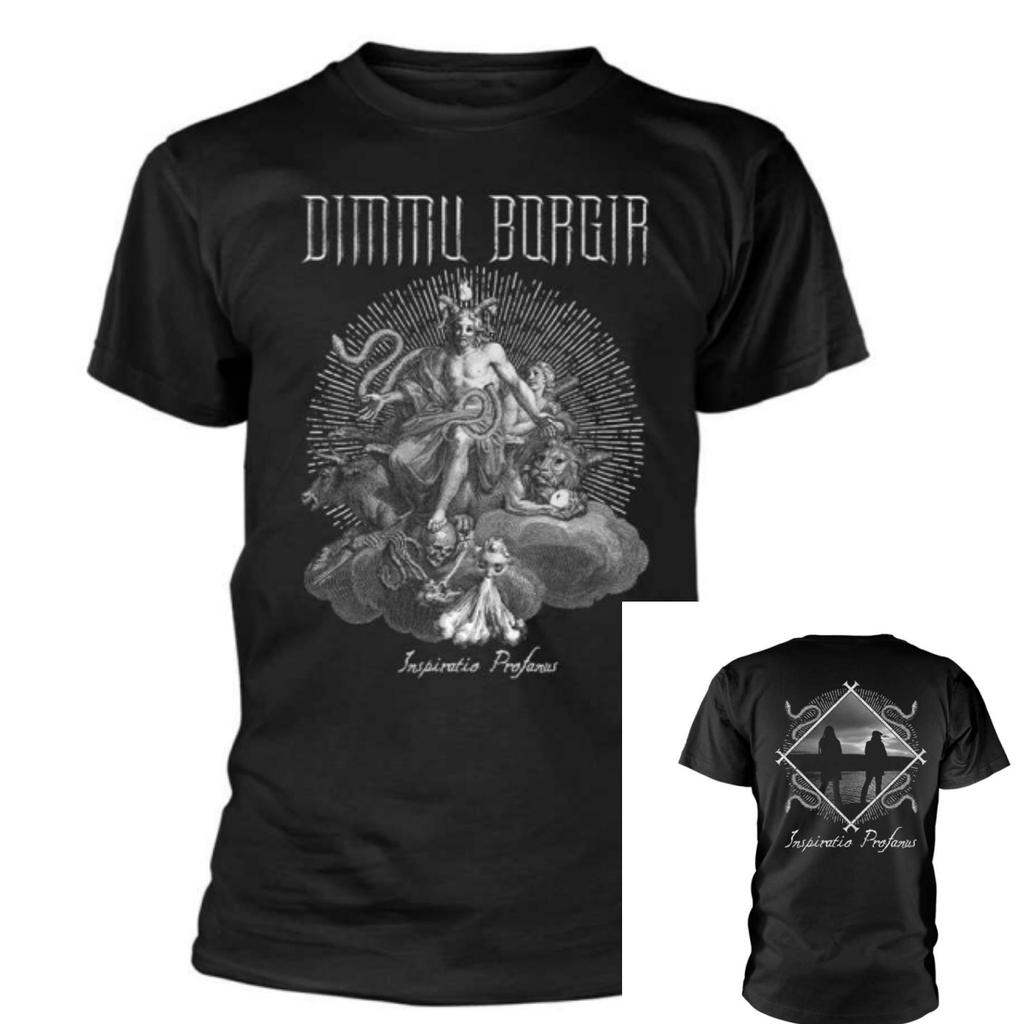 DIMMU BORGIR Death Cult Pentagram Red Band TShirt Cotton Graphic Tee Men Women Summer Streetwear