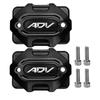 2Pcs with Screws Motorcycle Oil Cup Lid Brake Fluid Reservoir Cap  Motorcycle Accessories