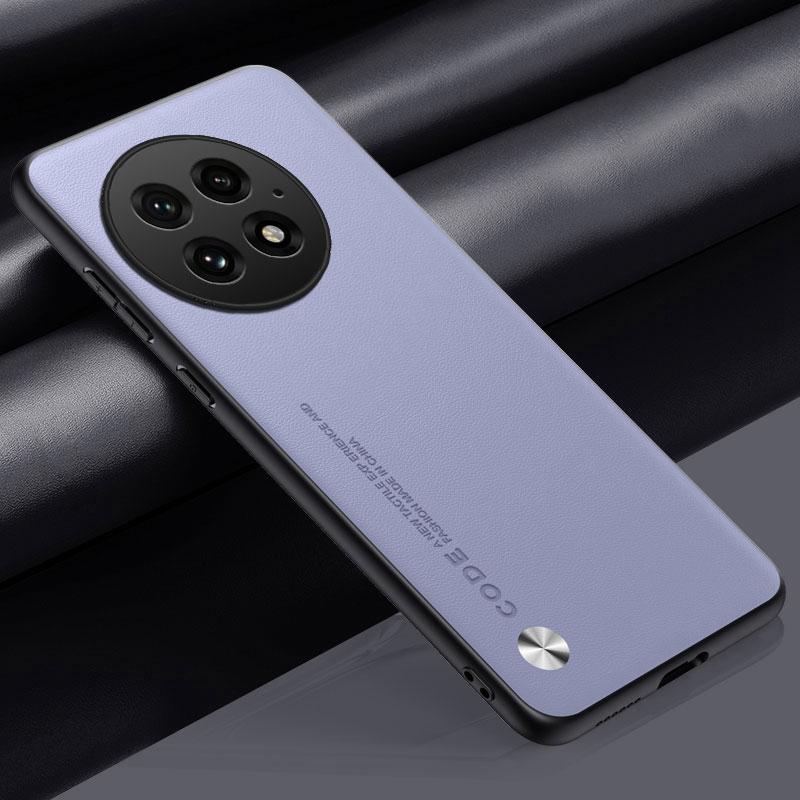 Роскошный чехол из ПУ-кожи для OnePlus 13 5G, задняя крышка, матовый силикон, ударопрочная защита, чехол для телефона для One Plus 13 OnePlus13