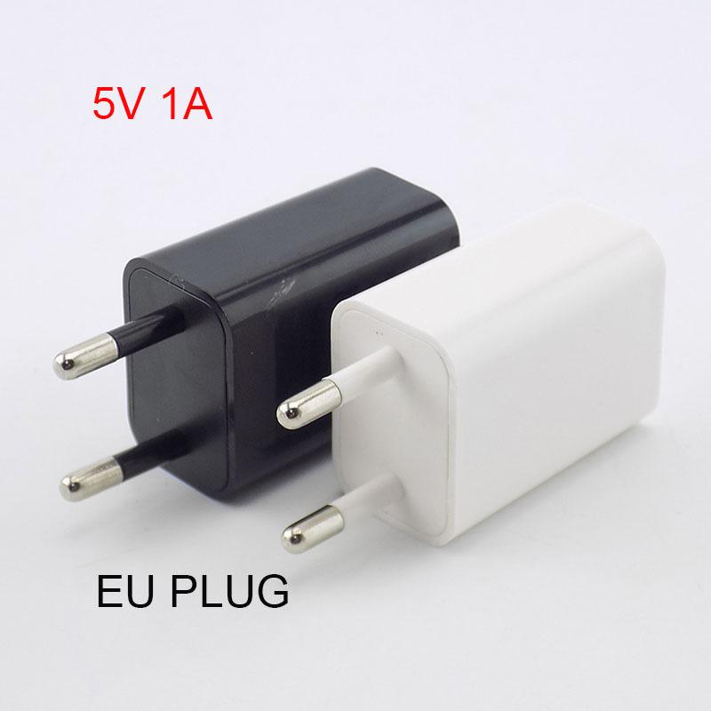 5 В 1 А 2 А 3 А USB-адаптер для путешествий, зарядное устройство для телефона, адаптер питания, настенное зарядное устройство, портативный внешний аккумулятор с вилкой ЕС/США