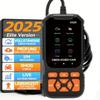 Профессиональный OBD2 сканер V520 – Продвинутый инструмент для диагностики автомобиля с отображением данных в реальном времени, сбросом Check Engine, сканированием ABS/SRS, тестом кислородного датчика и аккумулятора