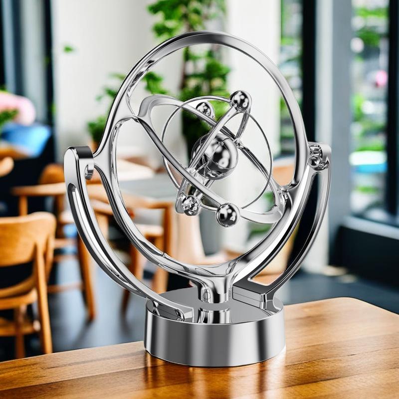 Celestial Ritual Orbit Ornament Magnetic Swing Perpetual Instrument Desktop Model Decoration