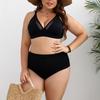 Women's Plus Size Sexy Print Bikini Swimsuit - New Style