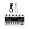 Live Streaming Sound Card Mixer Sound Console Professional Recording 12 Voice Effects LED Display Rechargeable for