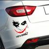 Почему ты такой серьезный? Наклейки на автомобиль, надписи из фильмов, Джокер, креативные буквы, декоративные наклейки на лампы, брови, виниловые наклейки, аксессуары.