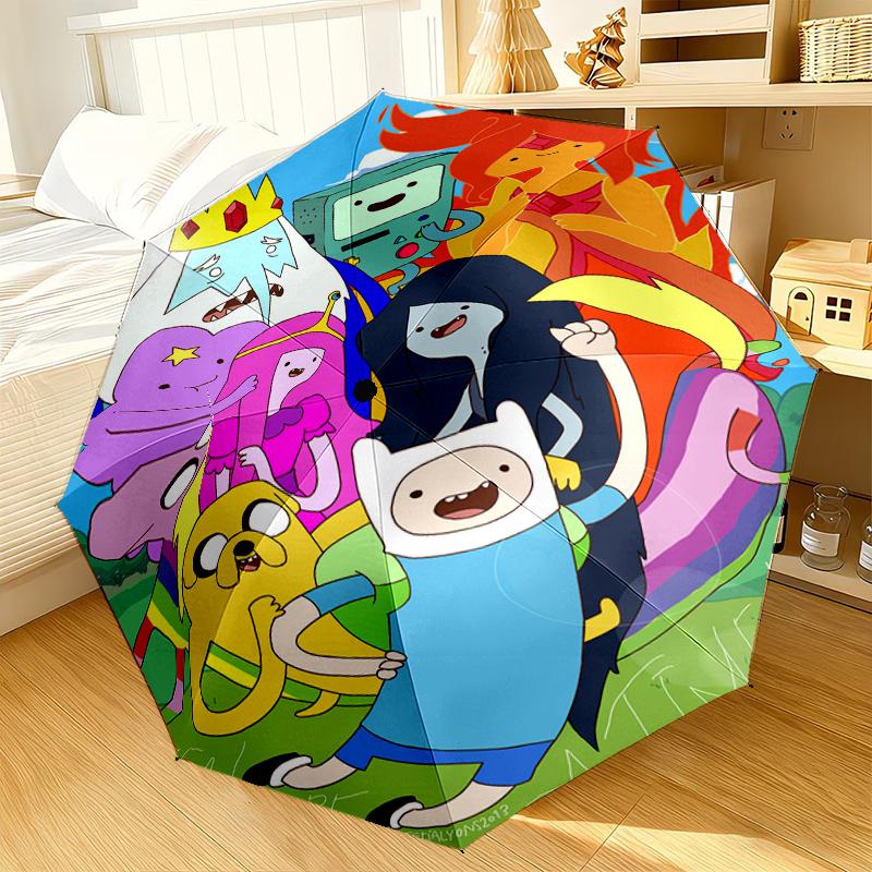 Yellow dog Adventure In Space Umbrella 8-Frame for Travel, camping, Casual Lightweight Portable Umbrella, Essential for every family Holidays Gift