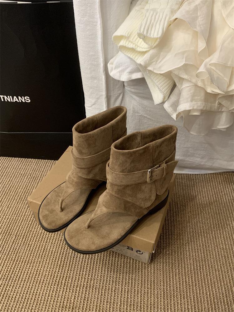 Блогер! Нишевые личностные носки дышащие прохладные ботинки женские повседневные шлепанцы на плоской подошве короткие ботинки