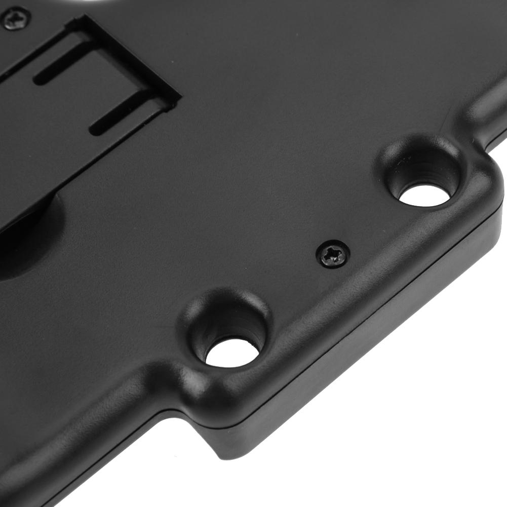 Защитный чехол-подставка из АБС-пластика для консоли, геймпада, рукоятки для рук, черный для консоли Nintendo NEW 2DS LL 2DS XL