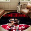 Michael Football Star Round mat Home Decor, Chair rug For livingroom,Bedroom, doormat home decor Birthday Gift Christmas Gifts