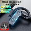 Wireless Bluetooth Headset Hanging Ear Sports Business Voice Control Answer Monaural Concept Bone Conduction