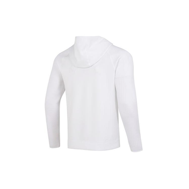 Under Armour Sweatshirts Men's White Hooded Moderate Other 1374296-100