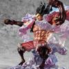 MegaHouse One Piece Monkey Luffy Gear 4 Snakeman окрашенная полная фигура Портрет Пиратов SA-MAXIMUM D. АБС и ПВХ