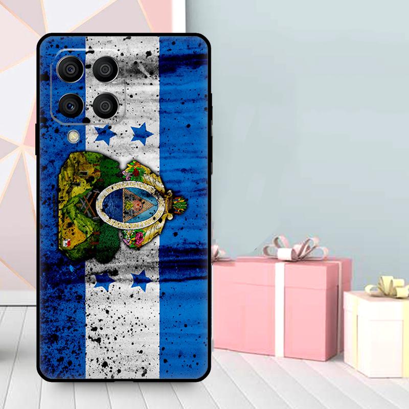 Honduras Flag Case For Samsung Galaxy M56 M52 M32 M53 M16 M11 M21 M31 M35 M12 M13 M14 M15 M36 M55 M34 M54
