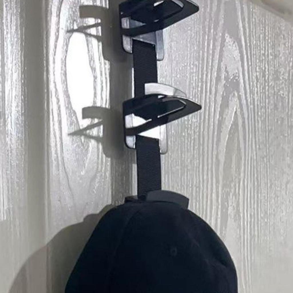 Держатель для шляп для шкафа выдвижная вешалка с 10 крючками регулируемый настенный органайзер для шляп крючки для хранения для организации спальни