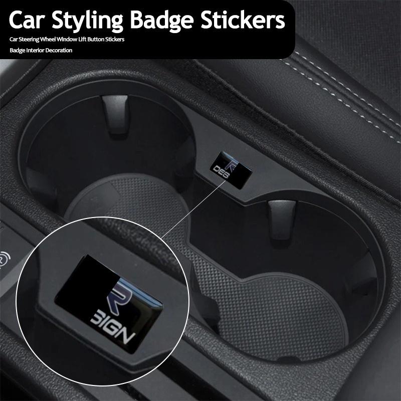 3 x R logo car stickers, suitable for car decoration accessories - Made in China