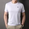 Summer Men's Round Neck Mulberry Silk Short-sleeved T-shirt Casual Half-sleeved T-shirt Men's New Bottoming Shirt T-shirt