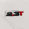 3D Metal 2.3T Displacement Badge Sticker Rear Trunk Emblem Decal for GT Shelby
