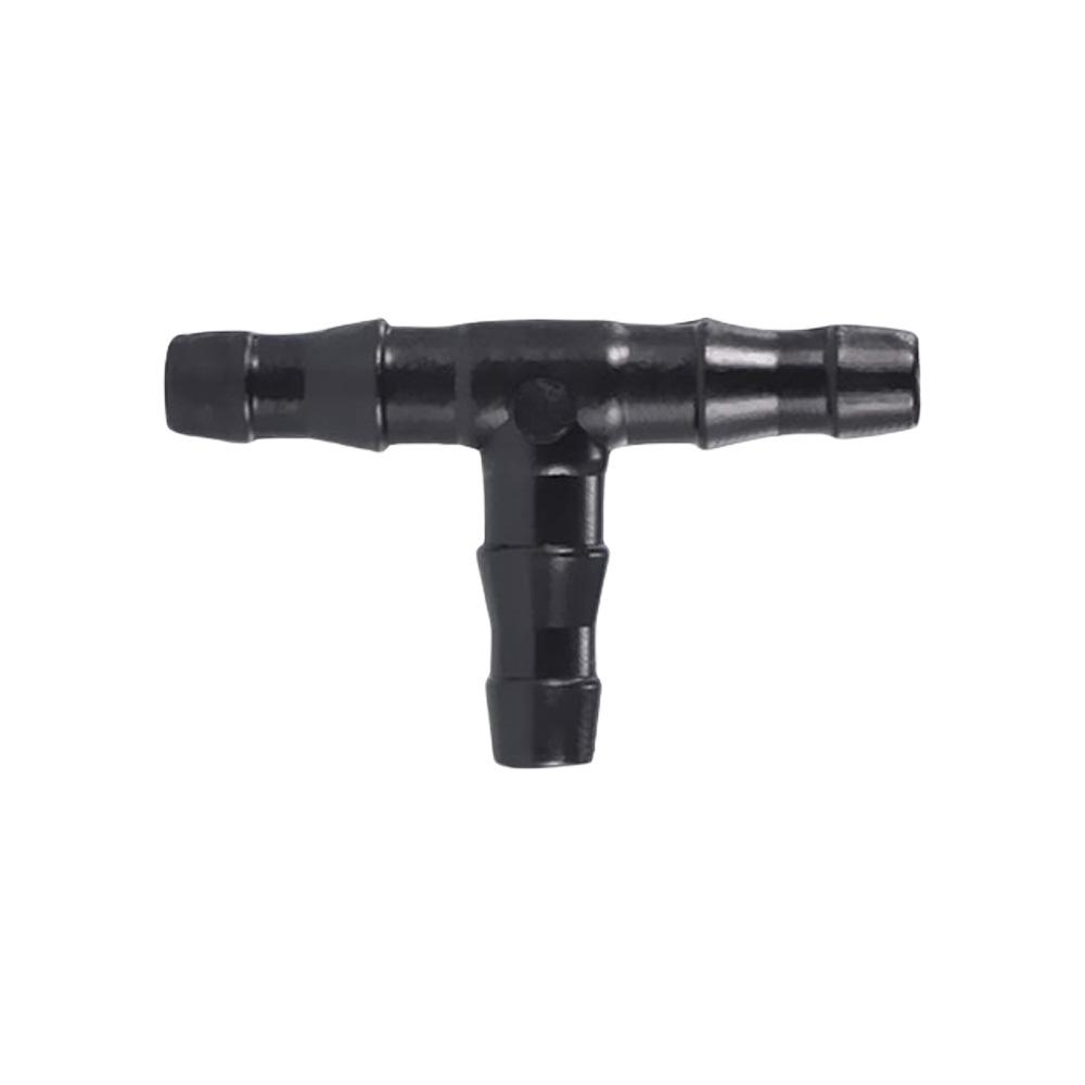 400/200 шт. Соединители для садового орошения, Капельное орошение, Ёршовые соединители, Универсальные ёлочные тройники, Подходят для капельной трубки 1/4 дюйма (Тройник 4/7 мм)