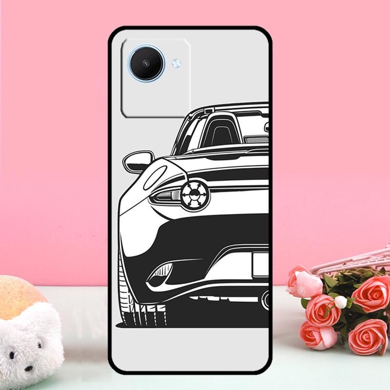 Чехол для телефона Realme 15 Pro GT7 10 11 12 13 14 Pro Plus C67 C65 C63 C61 C55 C53 C51 C35 C71 C75 с рисунком в стиле JDM