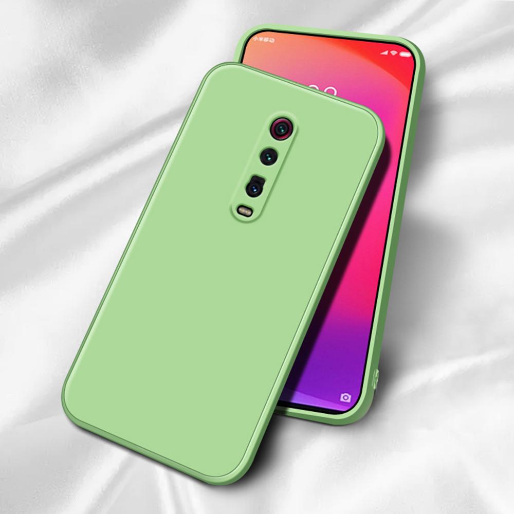 Оригинальный квадратный жидкий силиконовый чехол для Xiaomi Mi 9T Redmi K20 Pro, защитный мягкий милый чехол для объектива камеры Mi9T 9TPro