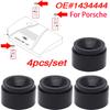 2X Engine Rubber Mounting Bush For Porsche Cayenne Macan Panamera Protective Under Guard Plate Clip Grommet Support Bungs Black