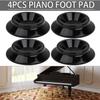 Piano Caster Cups Floor Protector for Upright Piano Non-Slip Anti-Noise Foot Pad
