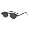 Metal Anti-blue Glasses Oversized Round Glasses Portable Optical Glasses  Women Men